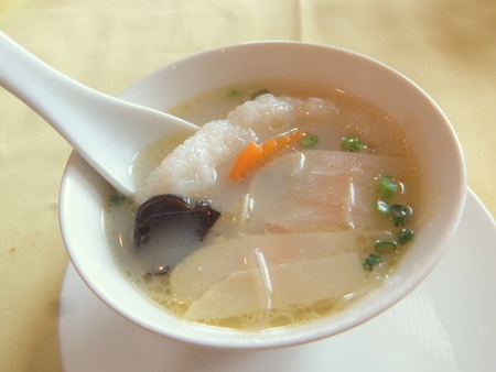 【札幌パークホテル】「冬の魚！鱈の温まる生姜スープ」