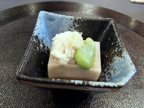 【しゅんさい割烹 幹】先付けの胡麻豆腐