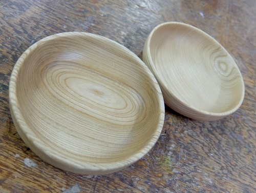 「きたいっしょモニターツアー」お手製の木のお皿、完成！