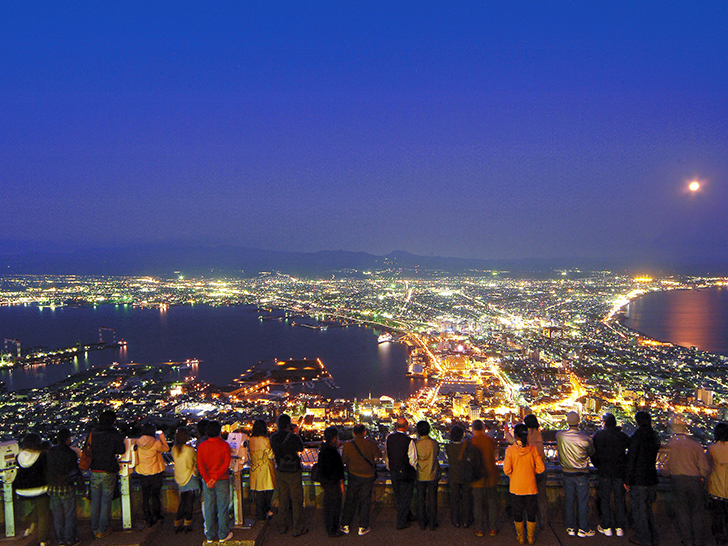 函館山から望む夜景