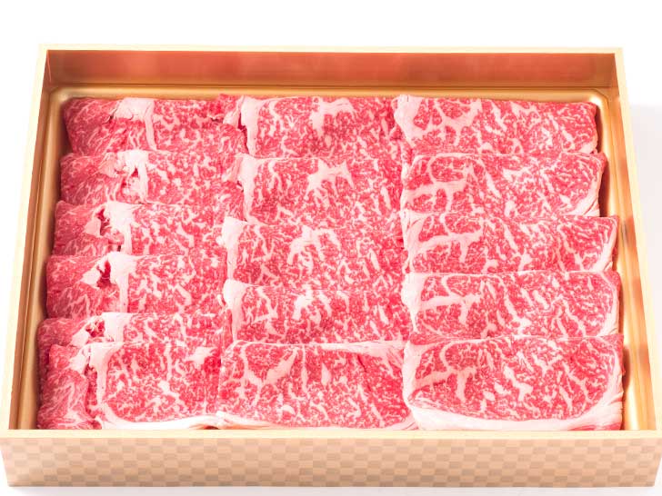 十勝鹿追産牛肉「とかち晴れ」　肩ロースすき焼き用