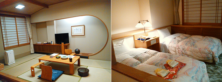 和室とベッド