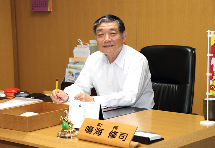 新冠町 鳴海町長