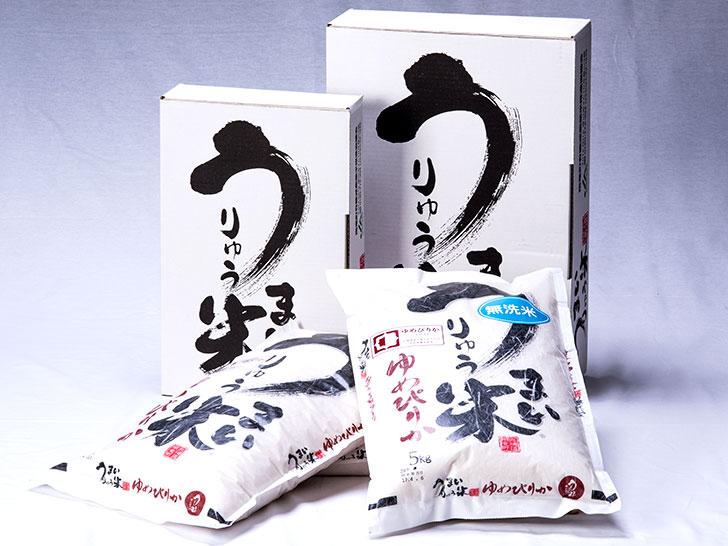 うりゅう米ゆめぴりか（無洗米）定期便　年12回お届け（5kg）