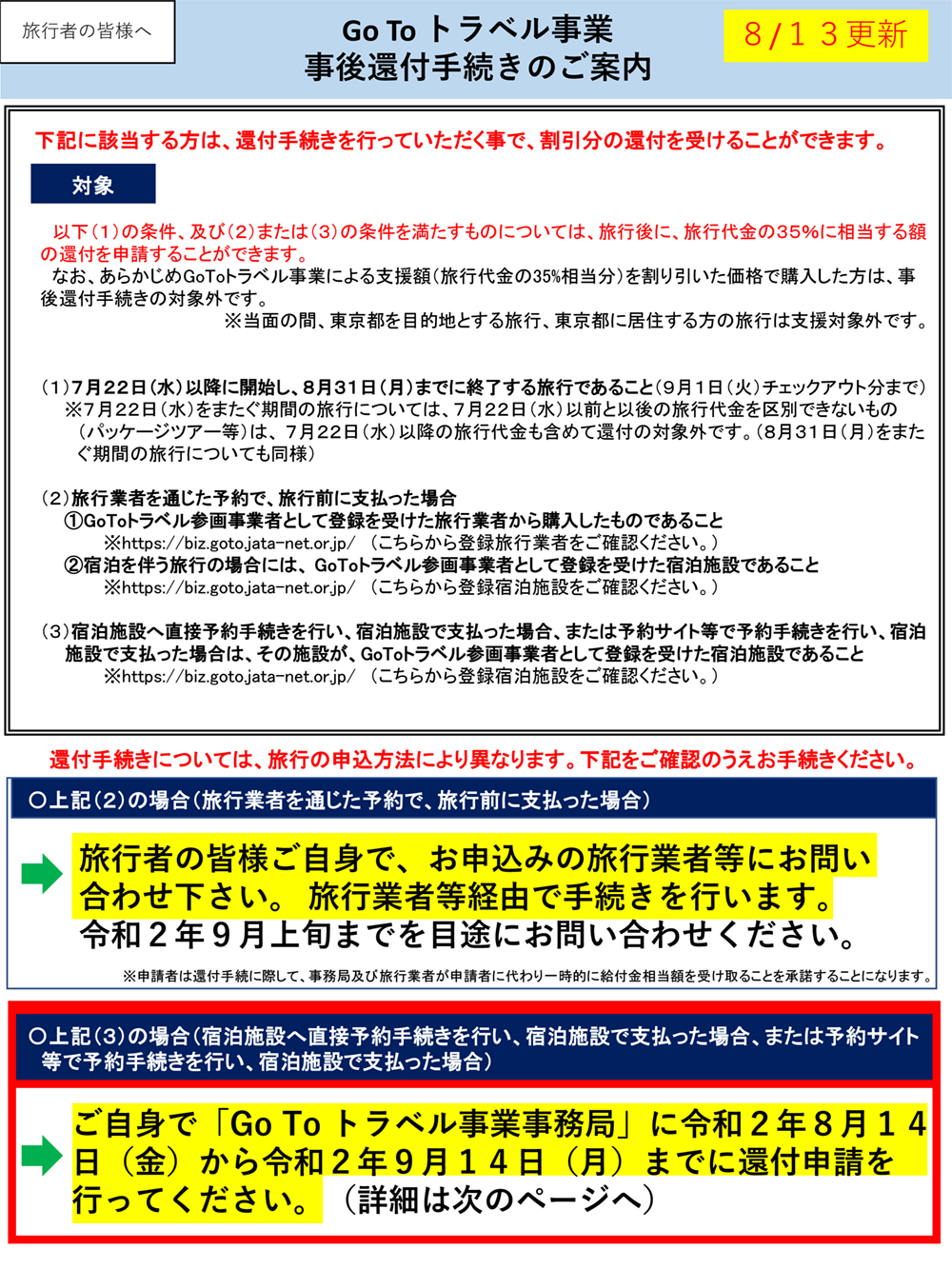GoToトラベルキャンペーン☆1人最大1万4000円割引