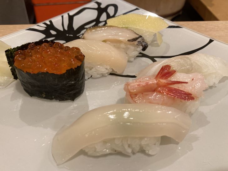 寿司コースの2皿目