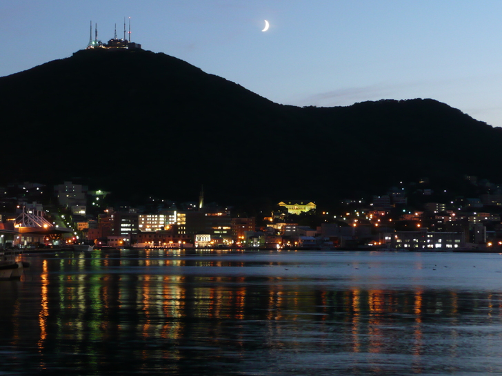 函館港からの夜景