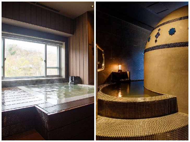 章月グランドホテル　貸切風呂2種類