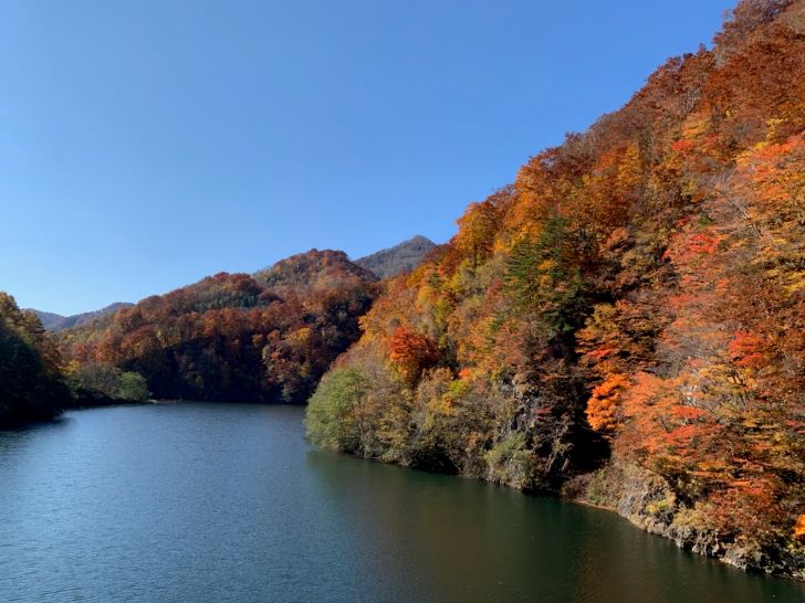 鳥崎渓谷八景　紅葉