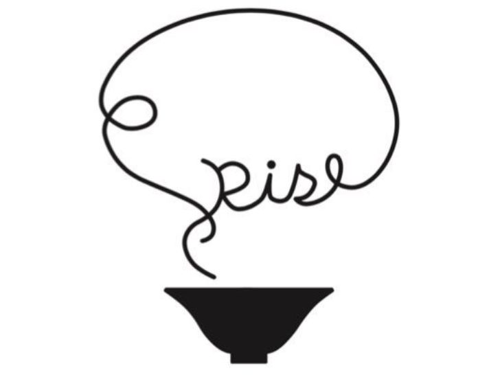 「麺処まるはRISE」のロゴ