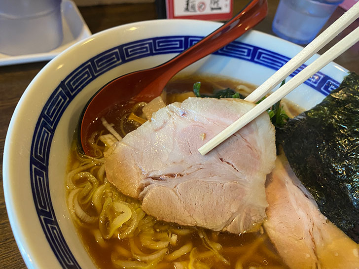 麺や匠　チャーシュー