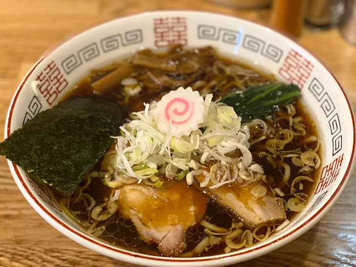 らーめん心繋　生姜醤油ラーメン