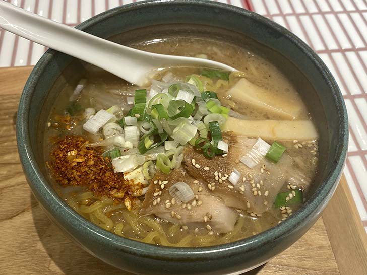 風来堂　青唐辛子味噌ラーメン