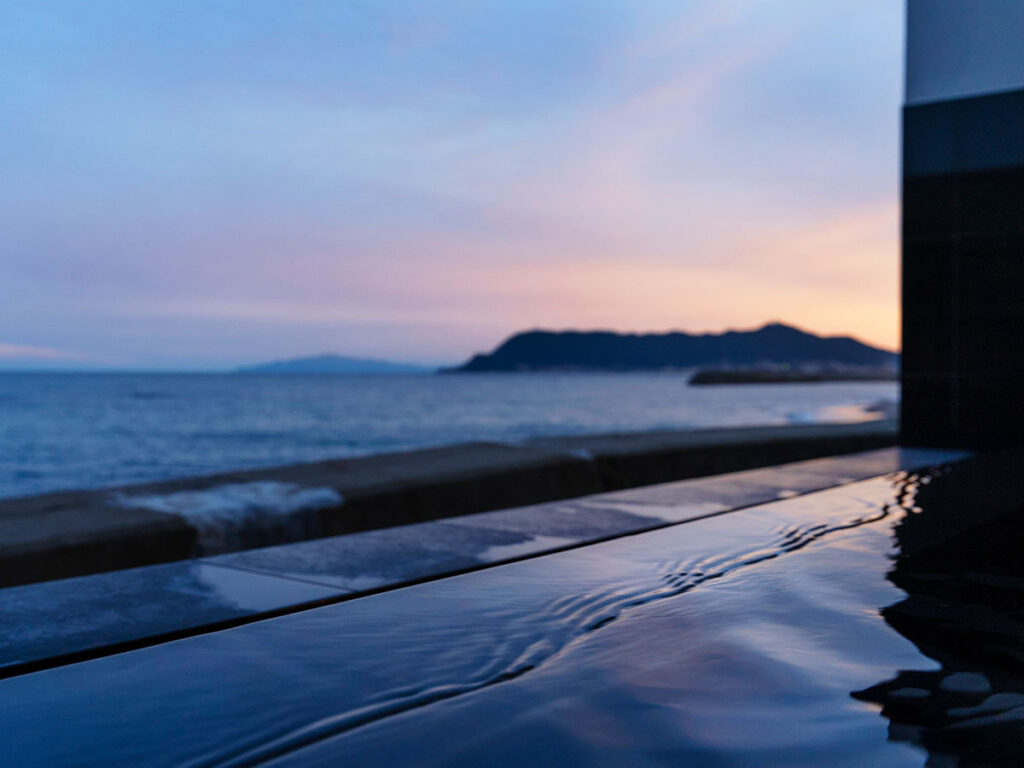 湯の浜ホテル露天