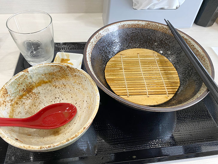 中華蕎麦辰巳屋　完食