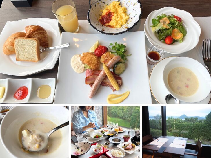 レイクトーヤ　洋朝食