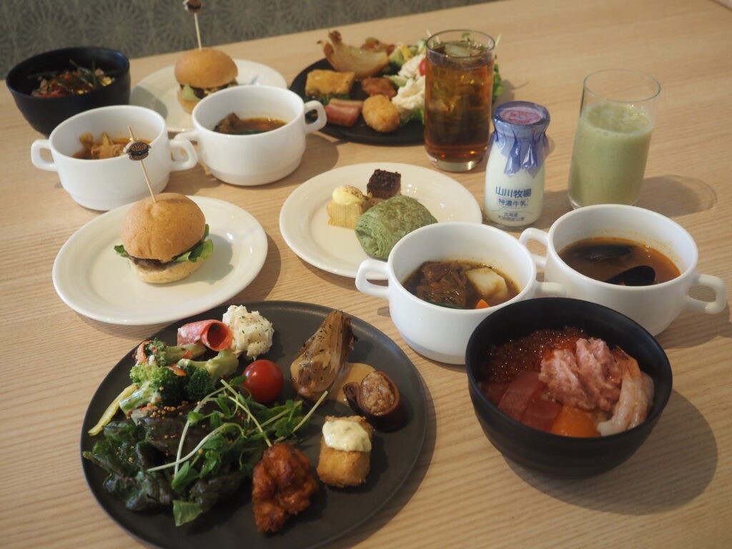 朝食ビュッフェ