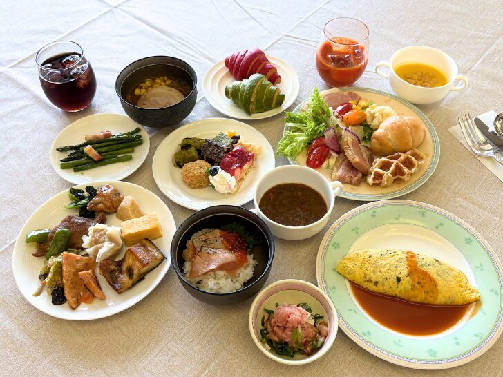 ホテルモントレエーデルホフ朝食