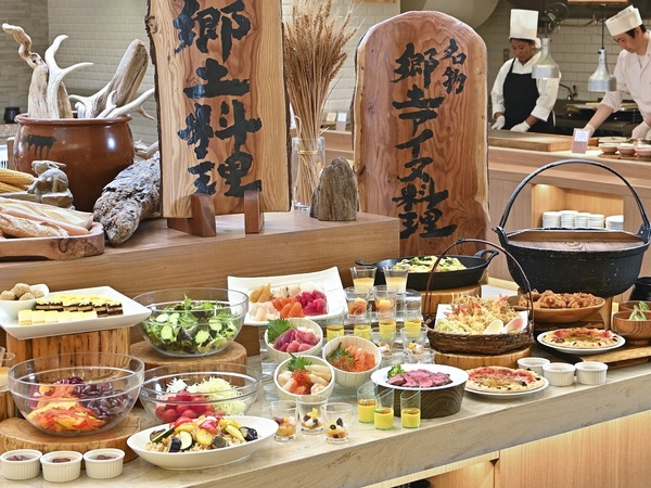 登別万世閣 ビュッフェ