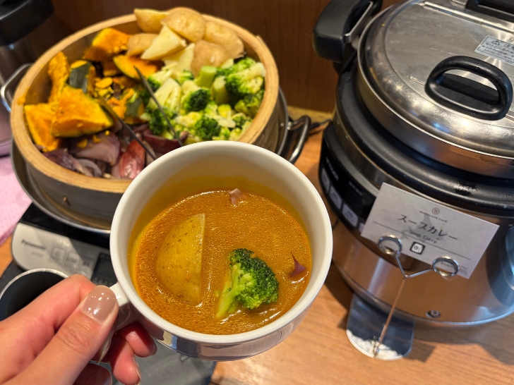 グレイスリー札幌_朝食_スープカレー