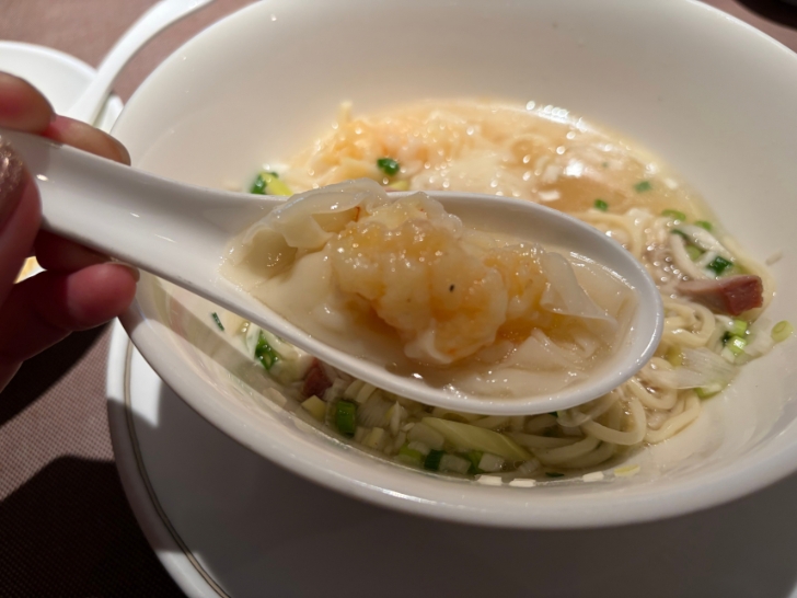 美麗華‗温旬特別ランチ_海老ワンタン